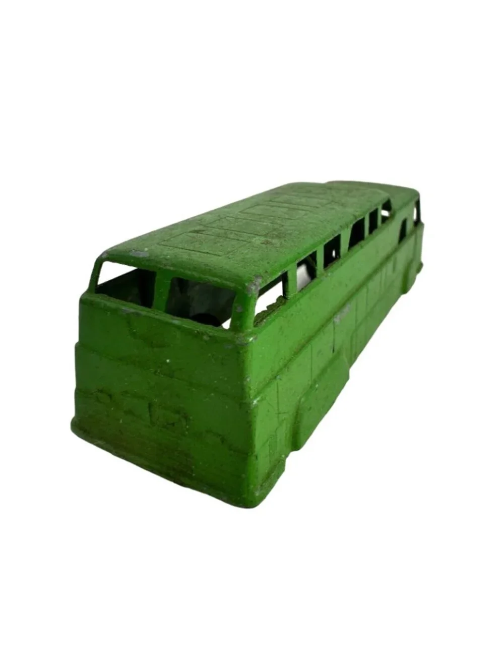 Midgetoy  Metal Toy Model Green Bus Rockfort Il